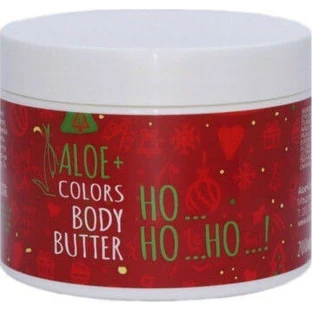 Aloe Colours Ho... Ho... Ho... Manteca Corporal Hidratante con Sabor a Vainilla para piel seca/muy seca y sensible 200ml