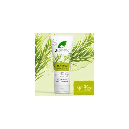Dr.Organic Tea Tree Bálsamo hidratante para juanetes, callos y talones agrietados 100ml