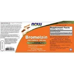 Now Foods Bromelaïne 500mg 60 plantaardige capsules