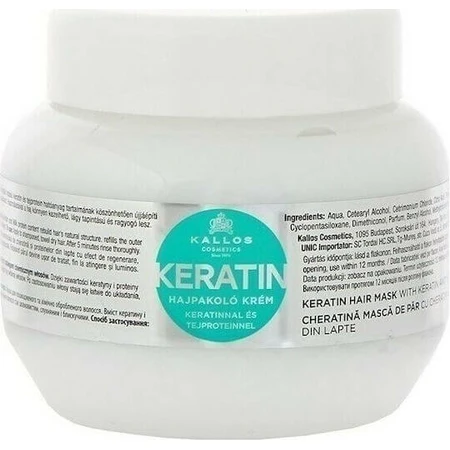 Kallos Keratin Reparierende Haarmaske 275ml
