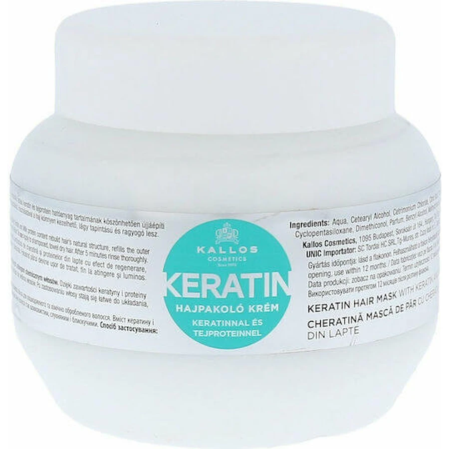 Kallos Keratin Reparierende Haarmaske 275ml