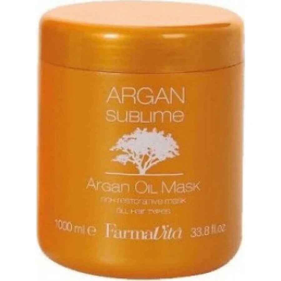 Farmavita Argan Argan Aceite Sublime Mascarilla Capilar Reparadora 1000ml