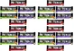 Go On Nutrition Premium Whey Combo Repen met 33% Eiwit &amp; Smaak Multiflavoured 24x50gr