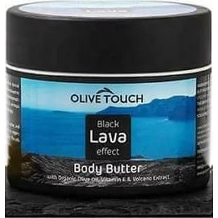 Olive Touch Black Lava Effect Beurre corporel hydratant pour peaux sèches 100ml