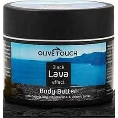 Olive Touch Black Lava Effect Beurre corporel hydratant pour peaux sèches 100ml