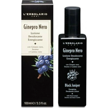 L' Erbolario Enebro Negro Desodorante Natural Spray Sin Aluminio 100ml