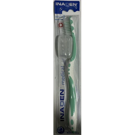 Brosse à dents Inaden extra douce verte 2-7004950