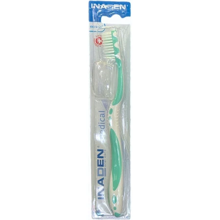 Brosse à dents Inaden extra douce verte 2-7004950