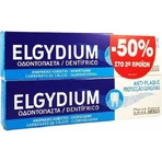 Elgydium Antiplaque Plaque Toothpaste 2x100ml