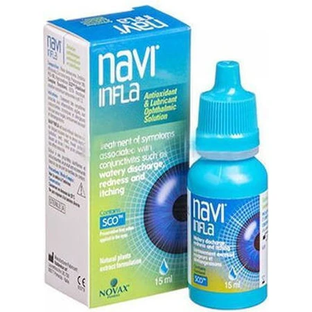 Novax Pharma Navi Infla Gouttes pour les yeux 15ml