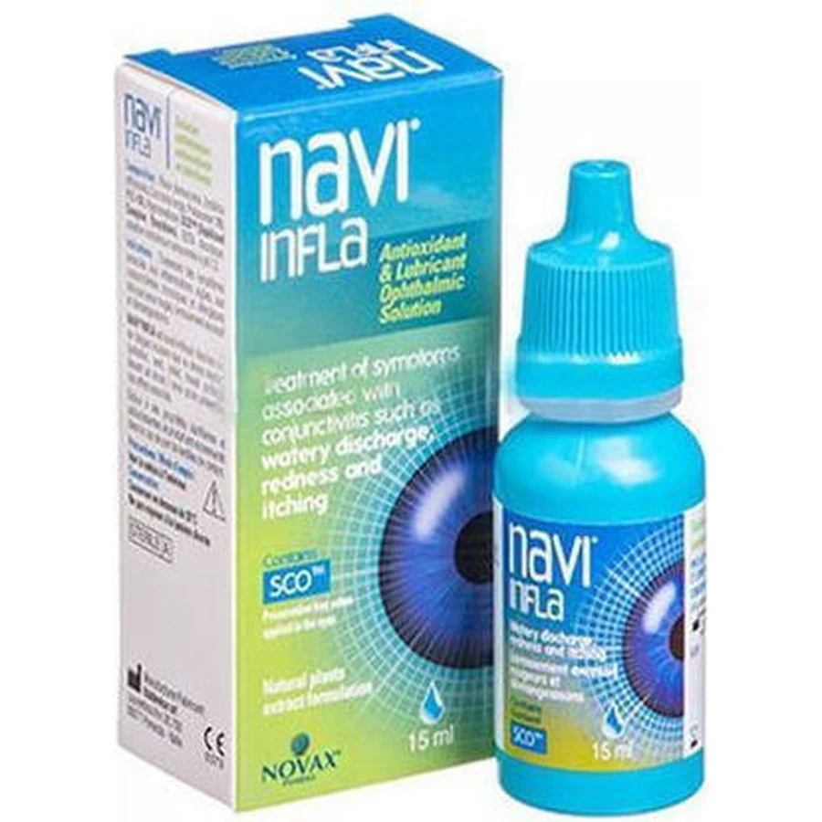 Novax Pharma Navi Infla Gouttes pour les yeux 15ml