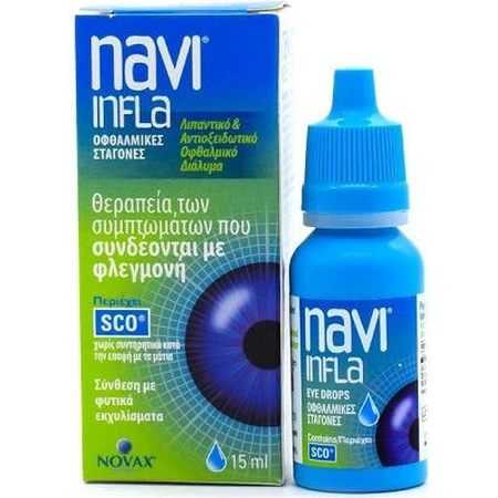 Novax Pharma Navi Infla Gouttes pour les yeux 15ml