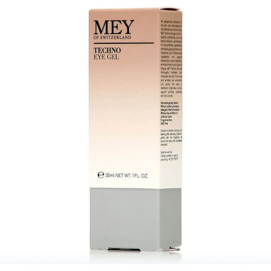 Mey Techno Tube Gel hydratant et anti-âge pour les yeux Gel hydratant et anti-rides pour les yeux au rétinol et à l'acide hyaluronique 30ml
