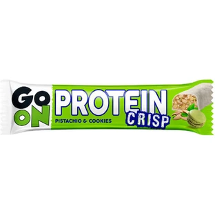Go On Nutrition Protein Crisp Baton cu 20% Proteină & Aromă Pistachio And Cookies 50gr