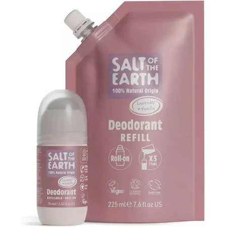 Zout van de Aarde Zout Aarde Lavendel & Vanille Roll-On Deodorant 225ml