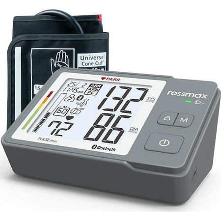 Rossmax Ζ5 PARR online shop Arm Blood Pressure Monitor with Arrhythmia Detection & Bluetooth