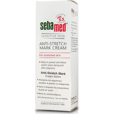 Sebamed Anti-Stretch Mark Dehnungsstreifen Creme während der Schwangerschaft 200ml