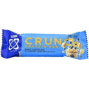 USN Crunch Reep met 20gr Eiwit & Smaak Witte Chocolade Bosbes Myffin 60gr