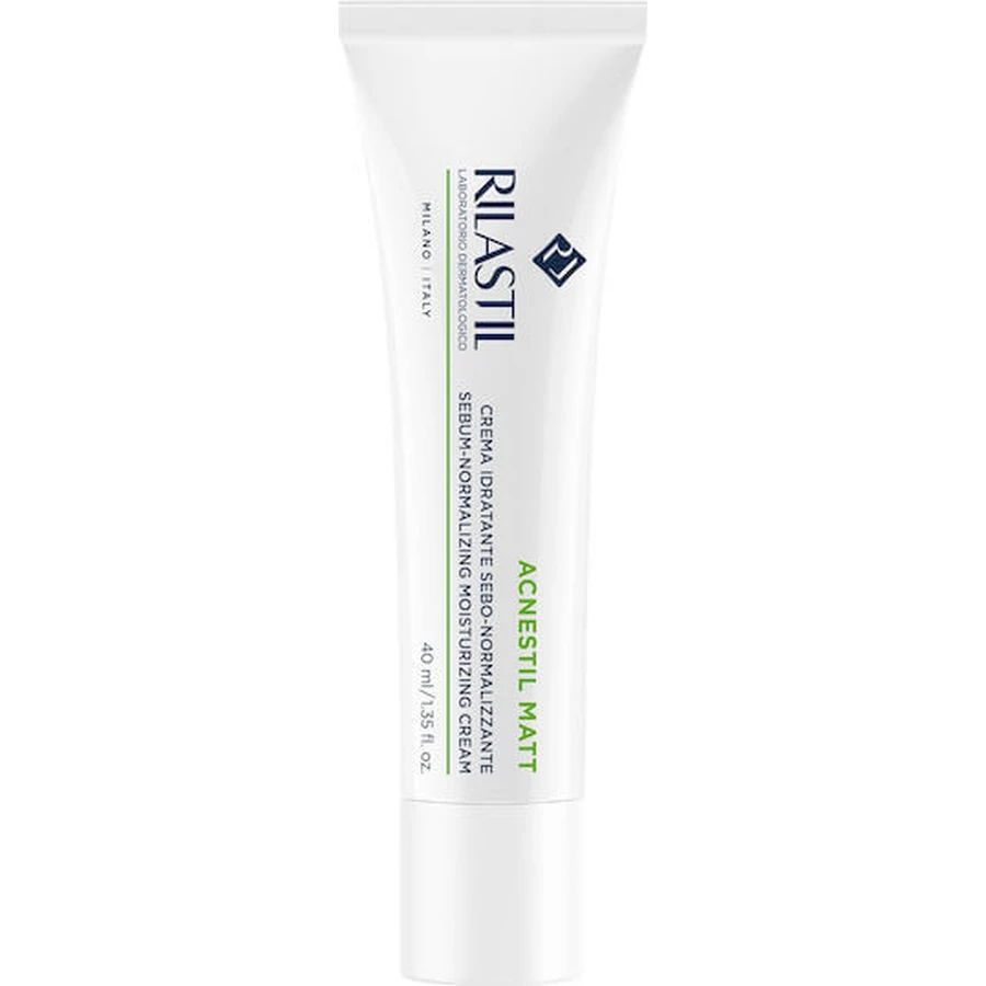 Rilastil Acnestil 24h Gezicht Hydraterende Crème Tegen Onzuiverheden met Hyaluronzuur en Peptiden 40ml