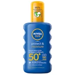 Nivea Protect & Moisture Waterbestendige Zonnebrandcrème Body Lotion SPF50 Lichaamslotion Spray 200ml