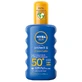 Nivea Protect & Moisture Waterbestendige Zonnebrandcrème Body Lotion SPF50 Lichaamslotion Spray 200ml