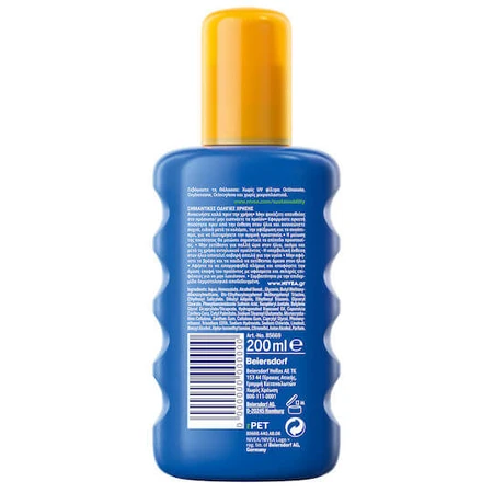 Nivea Protect & Moisture Waterbestendige Zonnebrandcrème Body Lotion SPF50 Lichaamslotion Spray 200ml