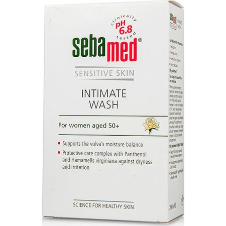 Sebamed Sensitive Skin Intimate Wash 50+ Vloeibaar 200ml