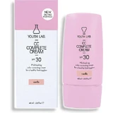 Youth Lab. Complete CC Vanilla Light Vanilla Light Day Face Cream mit SPF30 für Feuchtigkeit, Unreinheiten und Rötungen mit Niacinamid 40ml