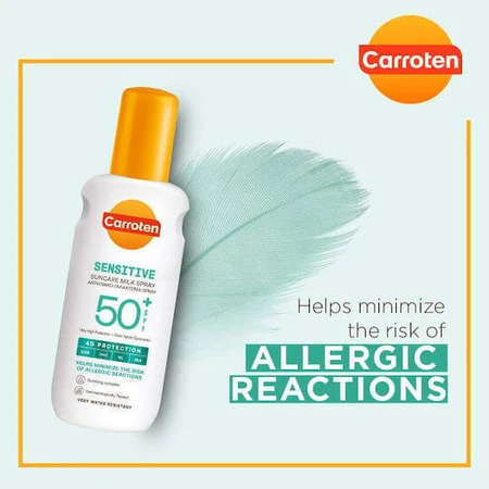 Zonnebescherming Sensitive Body SPF50 Lichaamsspray 200ml