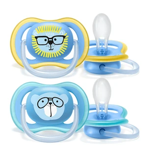 Ultra luchtspeen set, Deco Zoo, Jongens, 18 maanden +, 2 stuks, SCF349/14, Philips Avent