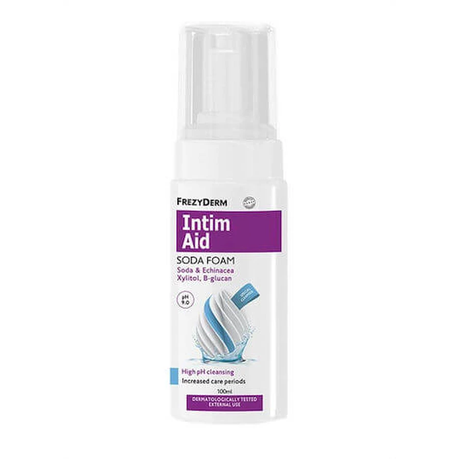 Frezyderm Intim Aid Natriumbicarbonat-Reinigungsschaum Ph9.0 für den Intimbereich während intensiver Pflegeperioden 100ml