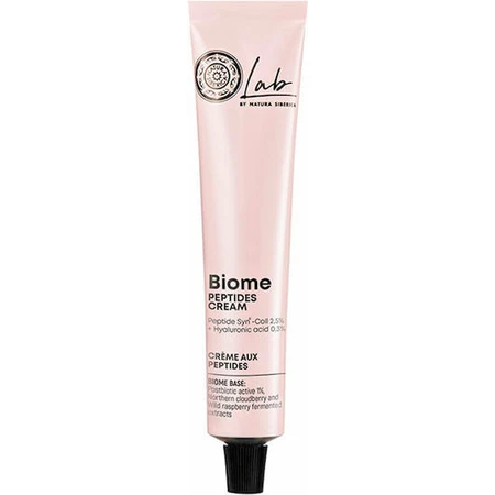 Natura Siberica Lab Biome Peptide Moisturizing Face Cream 24h with Hyaluronic Acid and Peptides 50ml