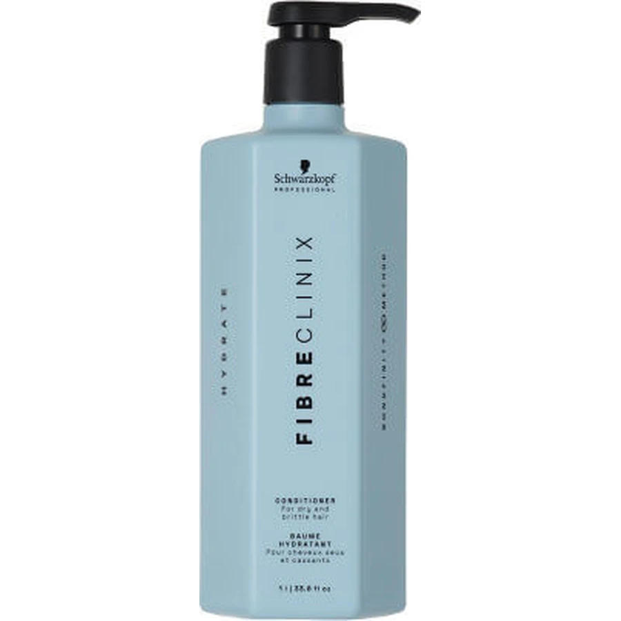 Schwarzkopf Fibre Clinix Hydrate Hydraterende Conditioner voor geëlektrificeerd haar 1000ml