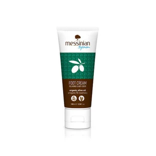 Crème pour les pieds à l'origan et au romarin de Messinian Spa 100ml