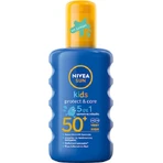 Nivea Sun Kids Protect & Care con Color Crema solar infantil resistente al agua Spray SPF50 200ml