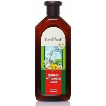 Krauterhof Phytocomplex Champú de Ajo Contra la Caída del Cabello Para Todo Tipo de Cabello 500ml