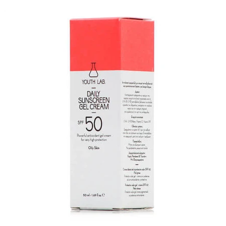 Jeugdlab. Gezichtsbeschermingsgel SPF50 met pigment 50ml