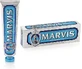 Marvis Aquatic Mint Toothpaste for Gingivitis, Plaque and Cavities 85ml