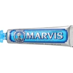 Marvis Aquatic Mint Toothpaste for Gingivitis, Plaque and Cavities 85ml