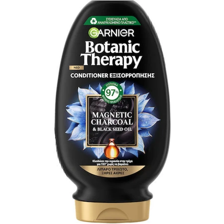 Garnier Botanic Therapy Magnetische Houtskool Conditioner voor Vet Haar 200ml