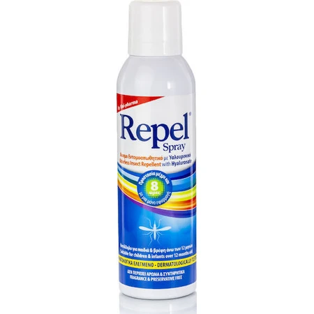 UNI-PHARMA Repel Repelente Inodoro Loción Repelente de Insectos en Spray Apto para Niños 150ml