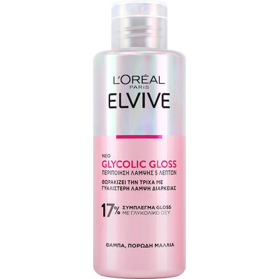 L'oreal Paris Elvive Glycolic Gloss Hair Care Shine & Smooth Glycolic Acid 200ml