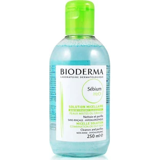 Bioderma Sebium Η2Ο Micellair Gezichts Make-up Verwijderend Micellair Water voor de Acnegevoelige Huid 250ml