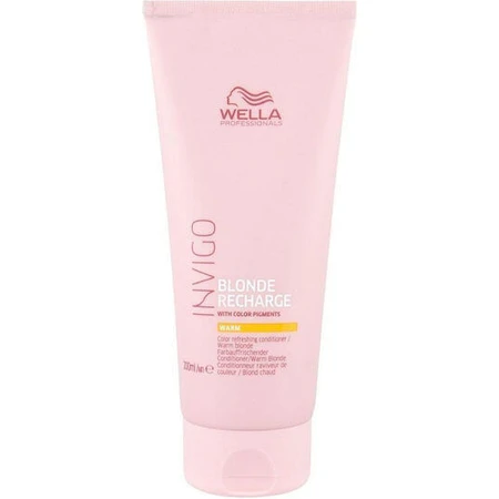 Wella Invigo Blonde Recharge Warm Warm Blond Kleurbehoud Conditioner voor Geverfd Haar 200ml