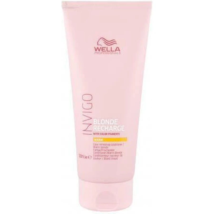 Wella Invigo Blonde Recharge Warm Warm Blond Kleurbehoud Conditioner voor Geverfd Haar 200ml