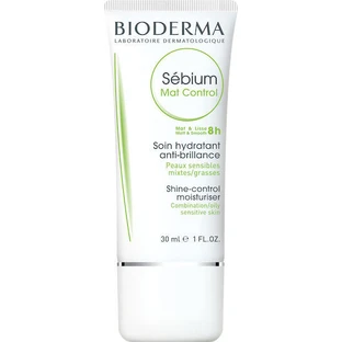 Bioderma Sebium 24 Uur Hydraterende Vloeibare Gezichtscrème Tegen Onzuiverheden met Prebiotica 30ml