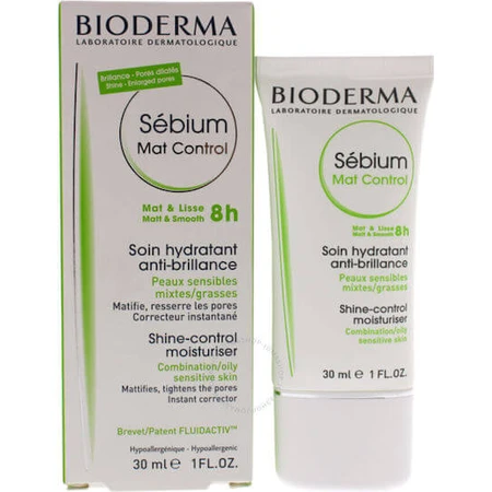 Bioderma Sebium 24 Uur Hydraterende Vloeibare Gezichtscrème Tegen Onzuiverheden met Prebiotica 30ml