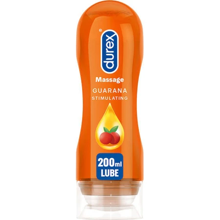 Durex Massage 2 in 1 Guarana Stimulating Vaginal Lubricating Gel 200ml