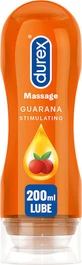 Durex Massage 2 en 1 Gel Lubricante Vaginal Estimulante Guaraná 200ml