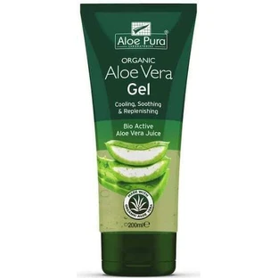 Optima Naturals Aloë Vera Gel - 200ml Hydraterende Aloë Vera Regenererende Gel voor de droge/zeer droge & gevoelige huid 200ml